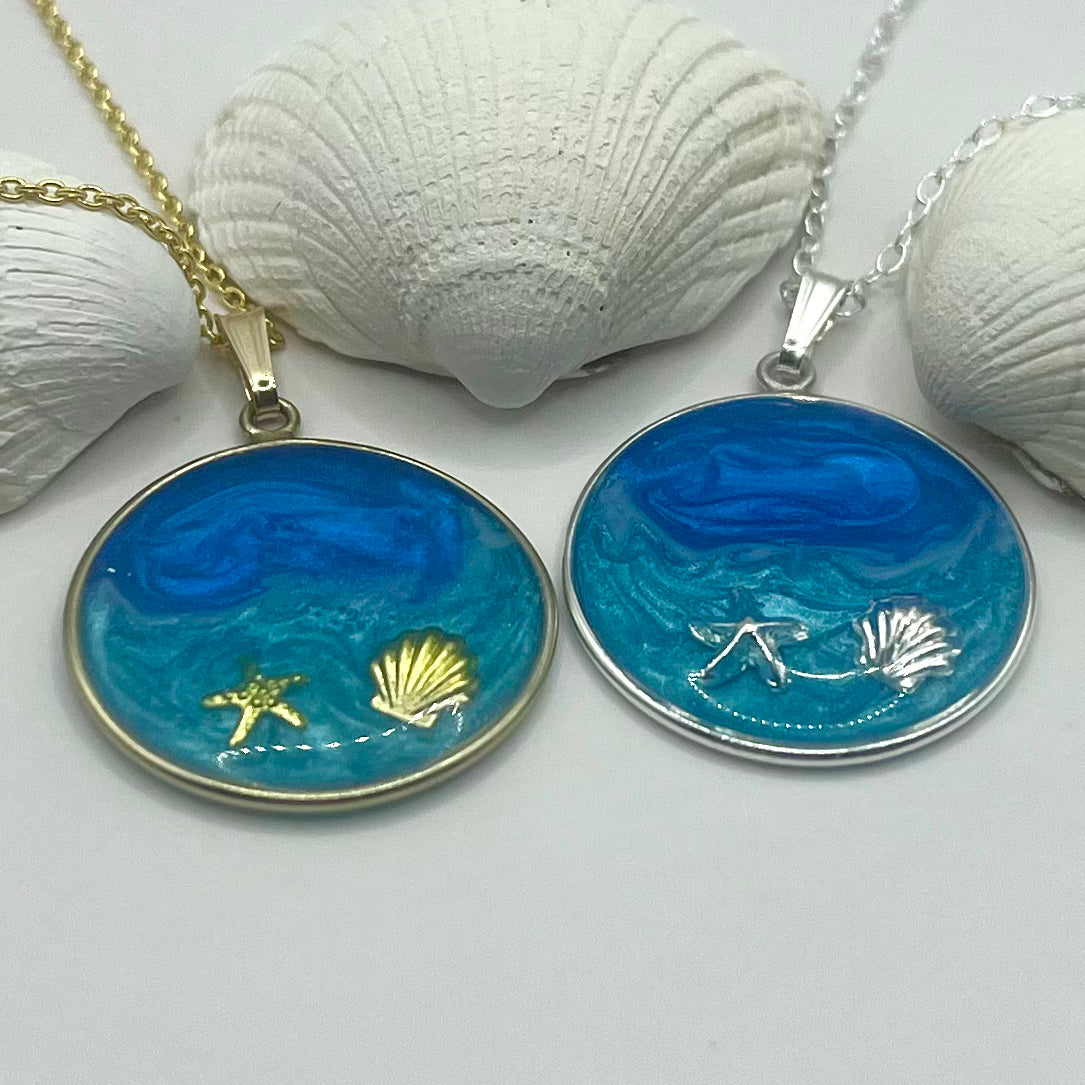 Ocean Waves Necklace