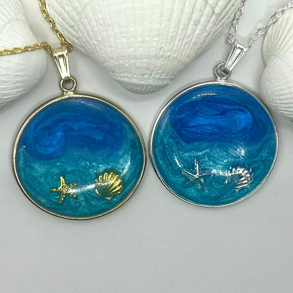 Ocean Waves Necklace