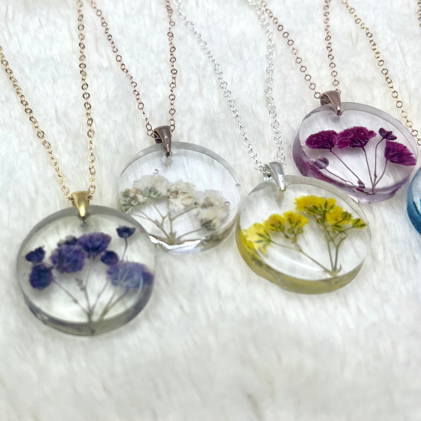 Gypsophila Flower Necklace